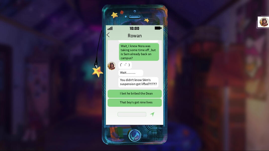 Phone and text feature